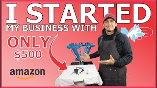 How I Started My Business with ONLY $500! | Amazon Press