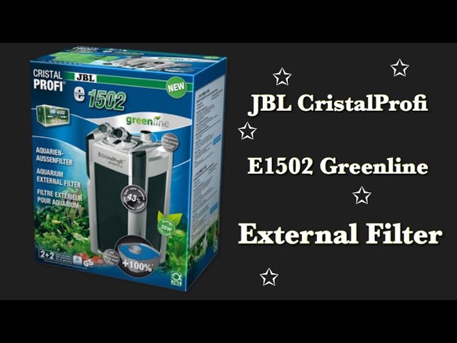 Unboxing JBL CristalProfi e1502 Greenline External Filter 