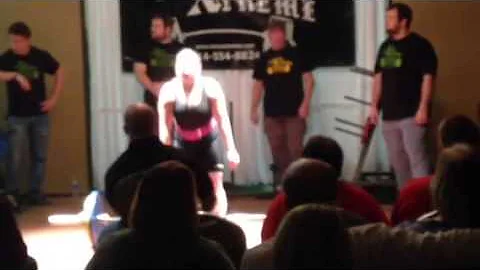 Allison Picone dead lift 1st attempt 12-15-13