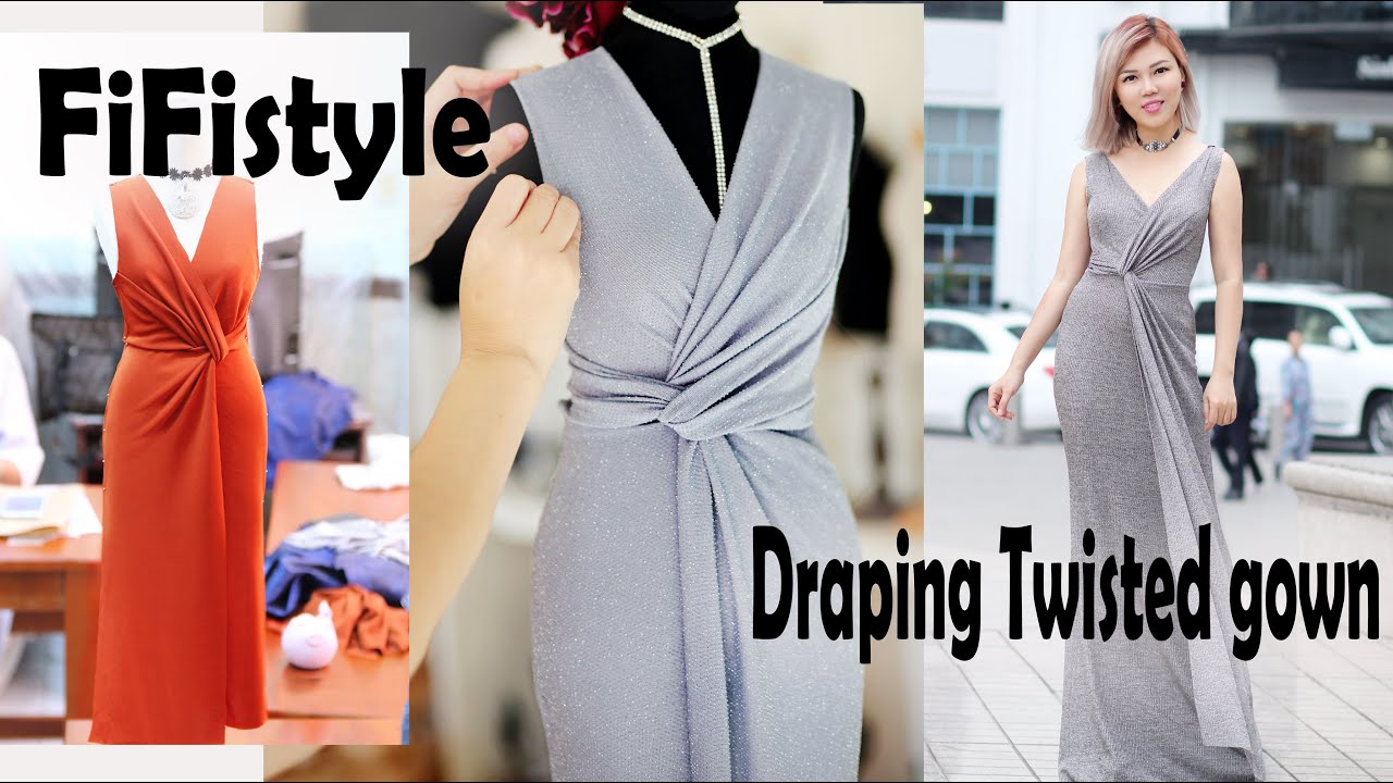 FiFi Style - Драпировка: витая талия юбка