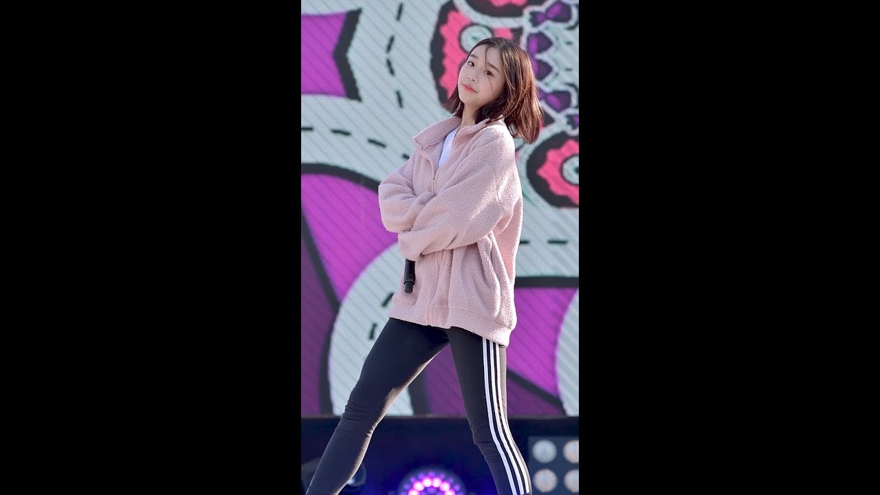 181008 버스터즈(Busters) [채연]직캠 - '포도포도해(Grapes)' 리허설 {지상군 페스티벌 위문열차}