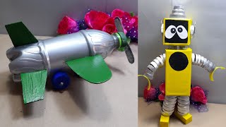 2 juguetes fáciles con reciclaje