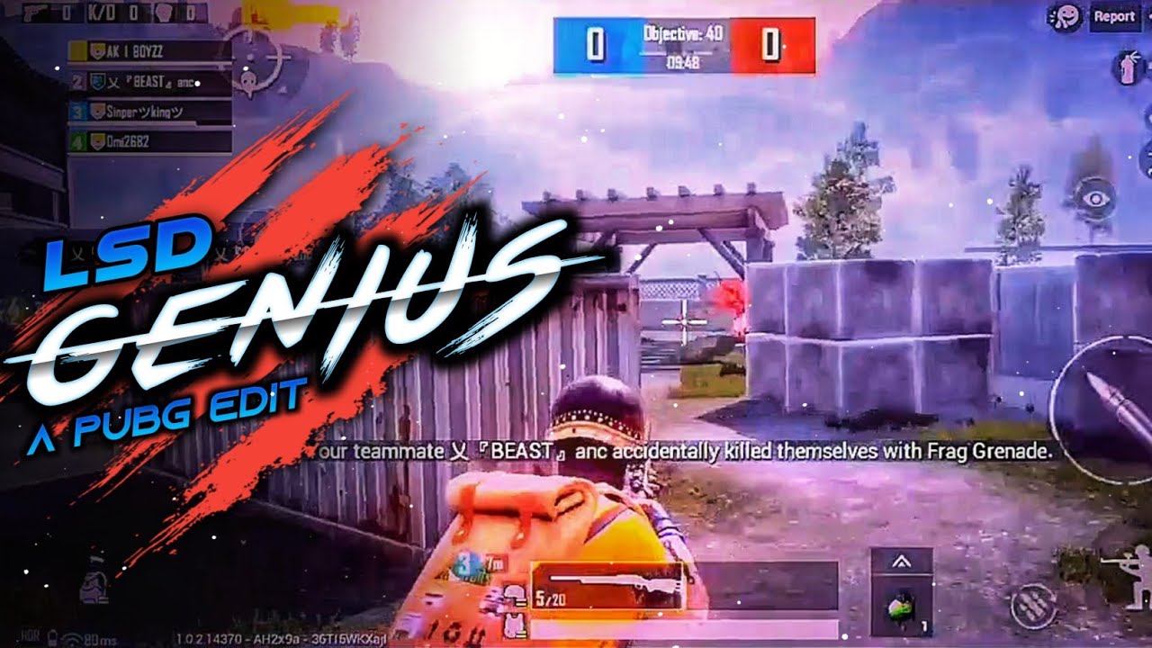LSD - GENIUS - A short Pubg Edit ❤️ || Android Edit