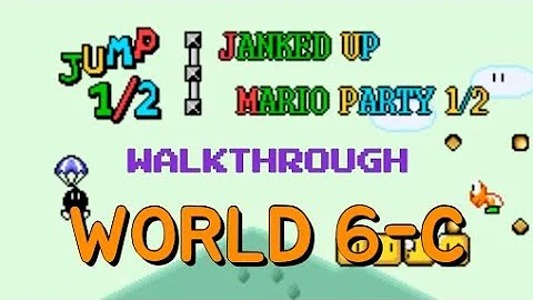 [SMW hack - JUMP½ Full Walkthrough] 6-C:Mountain of Frugality