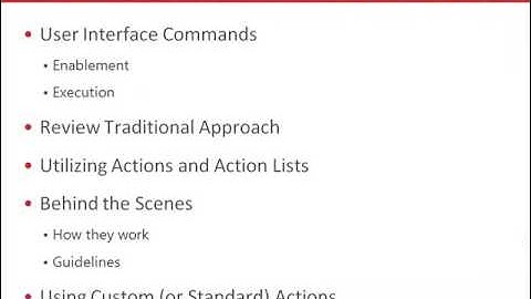 Effectively Using Actions and Action Lists