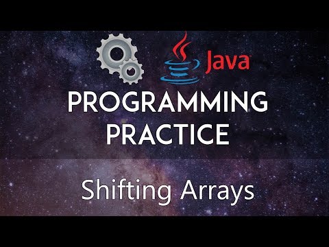 How to Shift Elements in an Array (Java) - Modified CodingBat Question