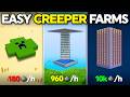 5 EASY Creeper Farms YOU MUST HAVE! (Minecraft 1.21/26.1)