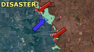 DISASTER | Russian Armored Assault of Synkivka | Ukrainian Bakhmut Counter-Attack