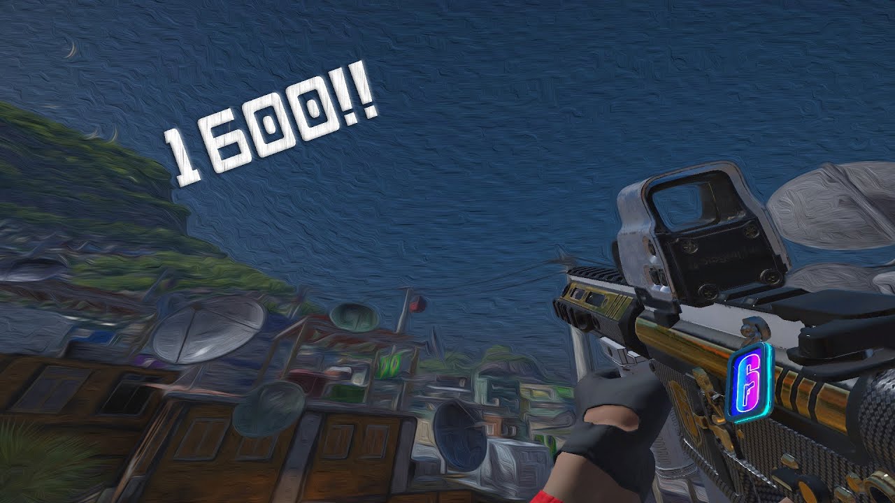 Dpi R6s 1 Taps On 1600 DPI - Rainbow Six Siege - YouTube