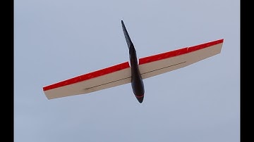 3D printed elevons for LIDL flying wing - test at the slope