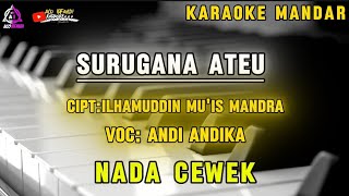 Surugana ateu - karaoke nada cewek