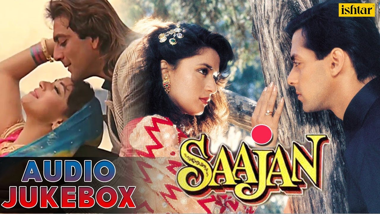 Saajan  Jukebox  Salman Khan Sanjay Dutt  Madhuri Dixit  Nadeem  Shravan  90s Songs