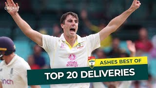 The top 20 deliveries from the 202122 men's Ashes | KFC Top Deliveries