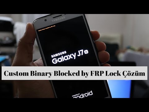 Samsung Custom Binary Blocked by FRP Lock Kesin Çözüm