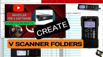 WHISTLER TRX1 & 2 , IMPORT/EXPORT -V SCANNER FOLDERS  (C.DAT)