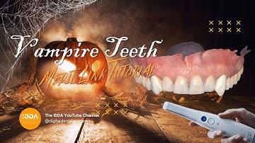 * IDDA MiniBytes - How to create Vampire Teeth (Or Mockups!) for FREE with Medit CAD *
