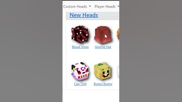 How To Get Custom Heads in Minecraft 🗿 #shorts