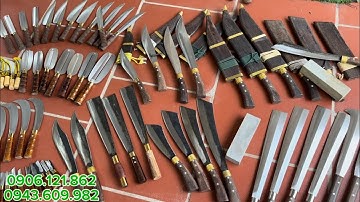 💥💥TỔNG HỢP CHO CÁC ANH CÁC BÁC NHỮNG MẪU DAO CHẶT DAO THÁI DAO ĐI RỪNG CHUẨN NHÍP 100%