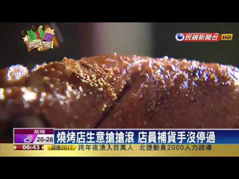 2017跨年－迎接2017 北市瘋跨年 101周邊人潮滿－民視新聞
