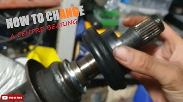 V6 Commodore - How To Change A Centre bearing