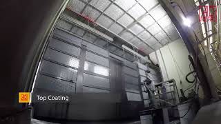 4 Aluminum Wall Panel / Screen Panel - Chromizing & Spray coating Processing