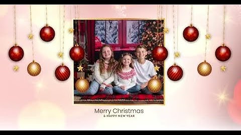 Christmas 2024 Frame | Motion Graphics template - Envato elements