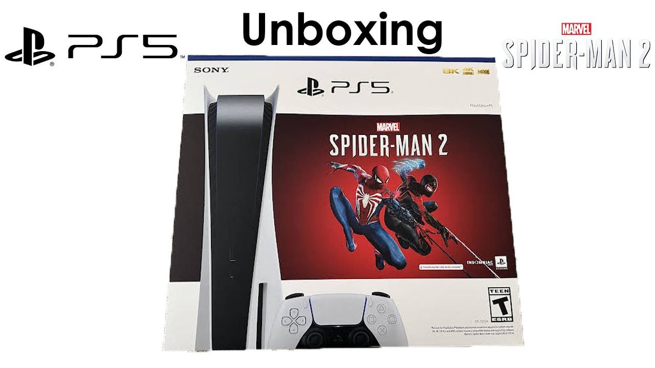 NEW PS5 Slim Spider-Man 2 Bundle BLACK FRIDAY DEAL Unboxing 