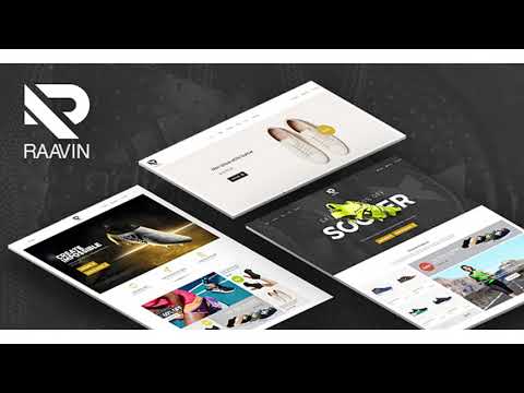 Raavin - Shoes eCommerce Bootstrap 4 Template | Themeforest Website Templates and Themes