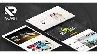 Raavin - Shoes eCommerce Bootstrap 4 Template | Themeforest Website Templates and Themes