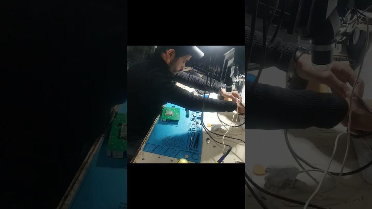 réparation carte électronique  chaudière ferroli erreur A01 تصليح كارت