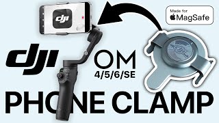 DJI Osmo Mobile MagSafe Mount - Quick Setup Guide for iPhone (DJI OM 4/5/6/SE)