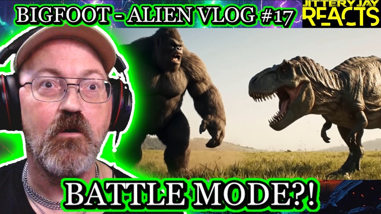 Bigfoot - Alien Vlog #17 - Bigfoot vs T-Rex | Who Is The King