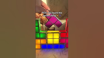 who else needs out tetris lamp? 🤩✨ #decor #lamp #night #tetris