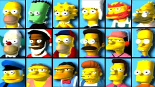 The Simpsons: Road Rage All Characters & Vehicles (Gamecube)