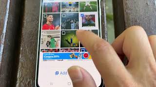 How do I add photos in an album on G Cloud Backup