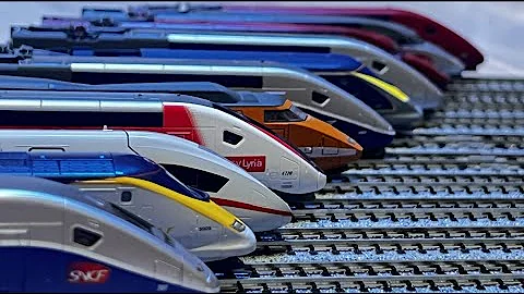 Ultimate High Speed Trains Compilation - N Scale