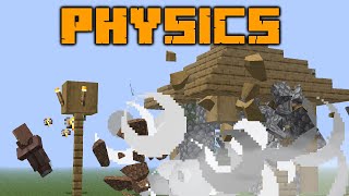 ЛУЧШИЙ МОД НА ФИЗИКУ В МАЙНКРАФТЕ! PHYSICS 1.16.4 / 1.16.5 ОБЗОР МОД ГАЙД MINECRAFT MOD SHOWCASE