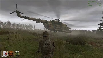 SHOOTING DOWN HELI WITH GRENADE LAUNCHER ARMA2
