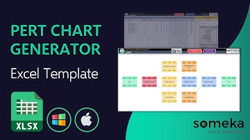Pert Chart Generator in Excel | Create an automated Pert Chart in a minute!