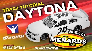 DAYTONA TRACK GUIDE | Week 10 ARCA iRacing Series Tutorial | Be Fast and Draft Like A Pro!
