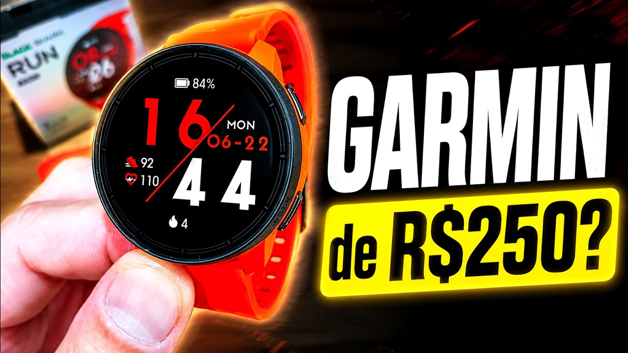 NOVO BlackShark RUN: GPS BARATO que parece MUITO MAIS CARO! Vale a Pena?