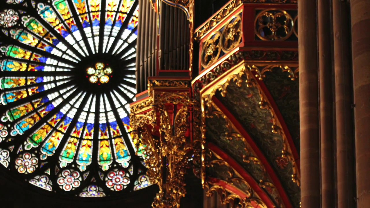 Chaconne J. Pachelbel par Marc BAUMANN au GRAND ORGUE  de le Cathédrale de Strasbourg