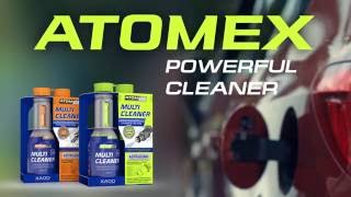 Atomex by XADO. Powerful fuel system cleaner. 