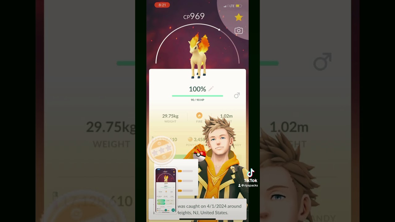 Ponyta Community Day 💯🐴🔥✨ 