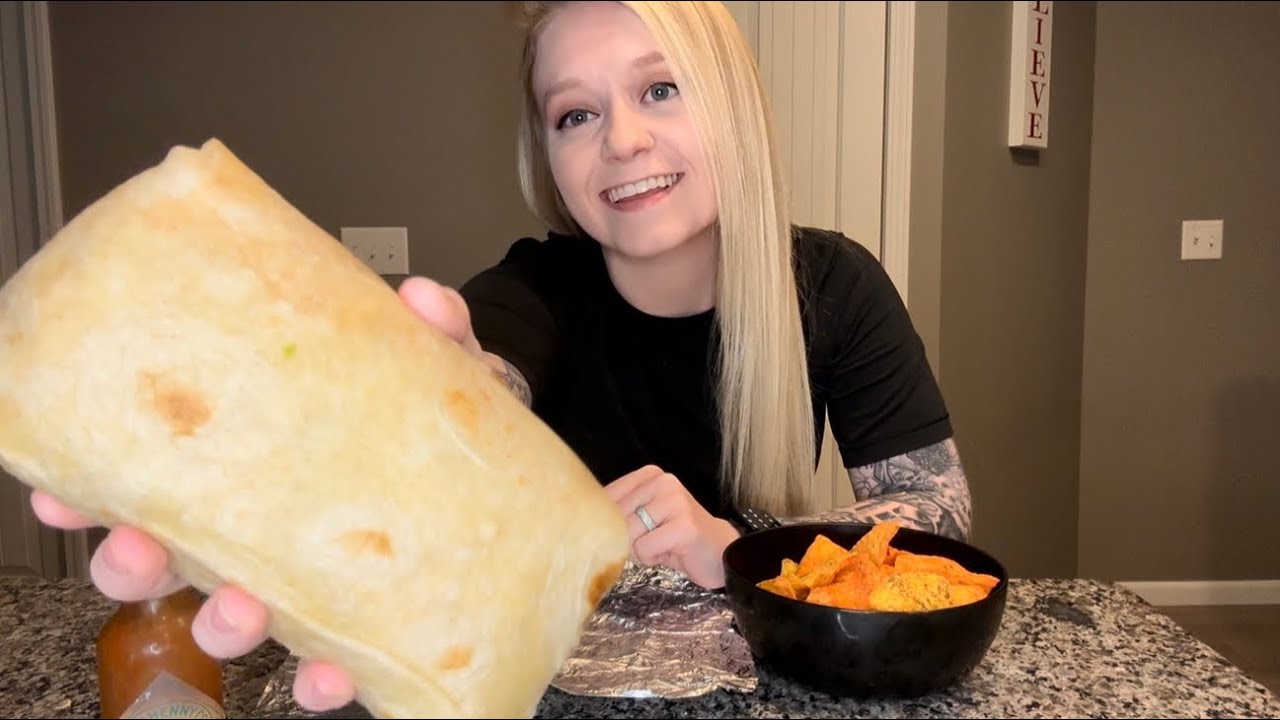 ✨asmr chipotle burrito✨