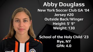 Abby Douglass Soccer Highlights
