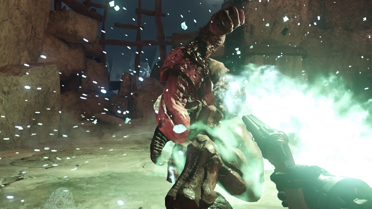 Doom VFR free locomotion gameplay