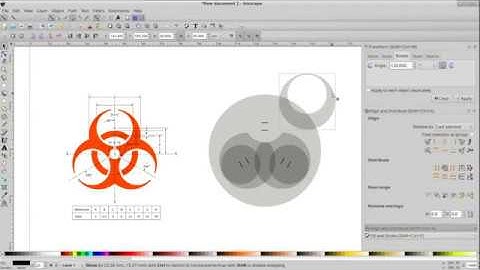 Biohazard to Spec in Inkscape