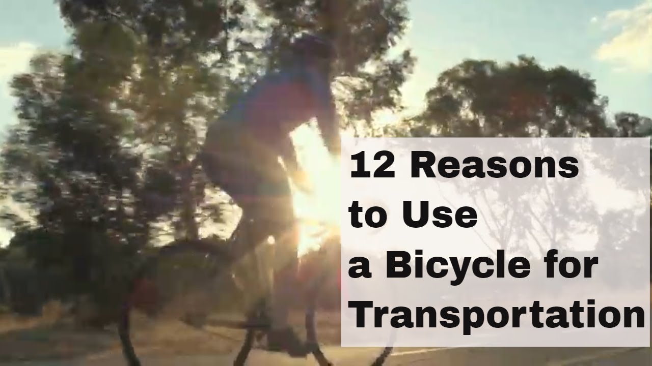 12 Reasons to Use a Bicycle for Transportation YouTube