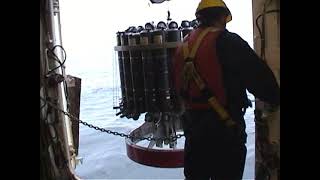 A CTD cast in progress (month: May, year: 2003 or around)